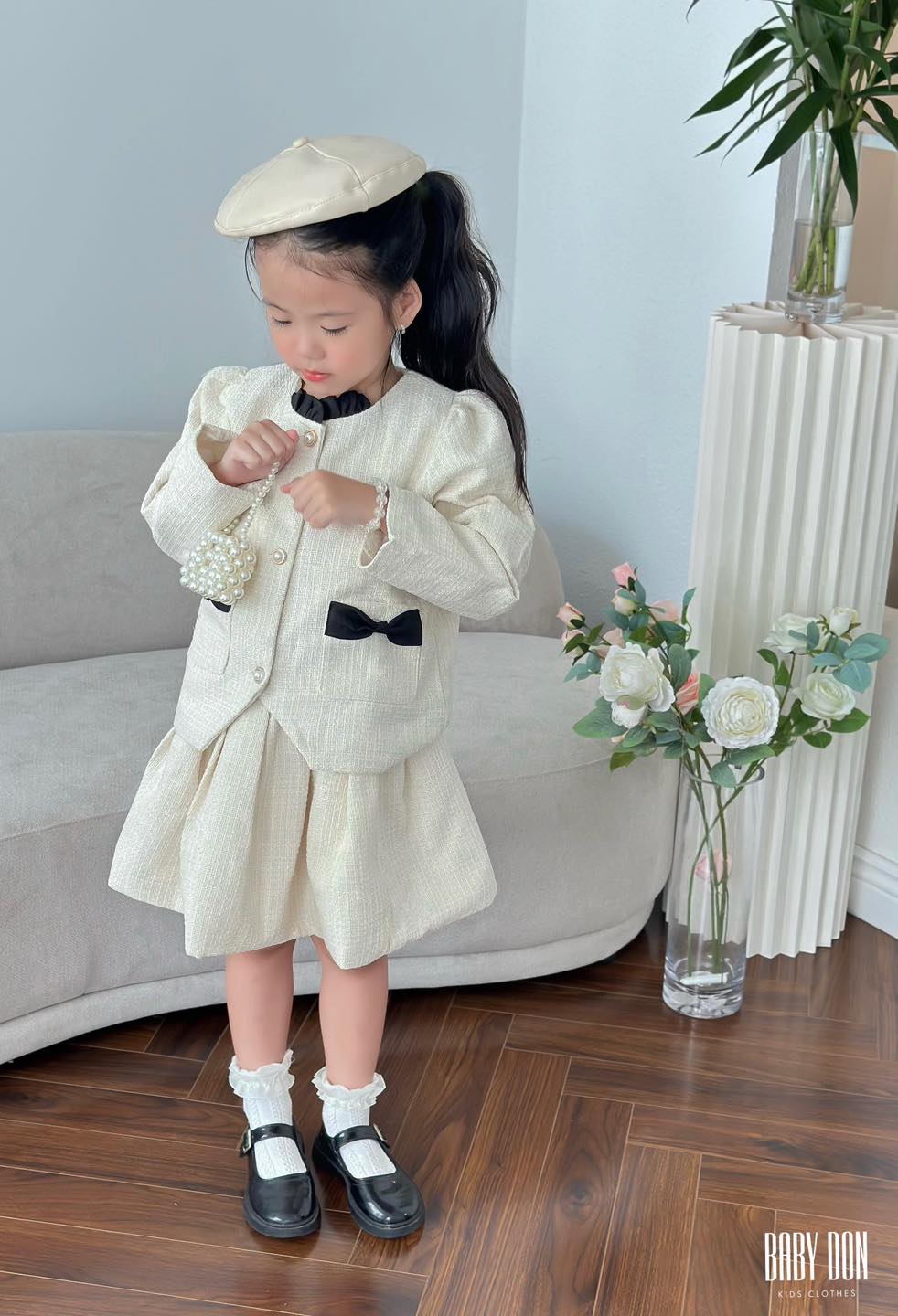 Váy baby doll hoa nhí dáng ngắn xòe NAKED by V - Ellie Dress - Đầm, váy nữ  | ThờiTrangNữ.vn