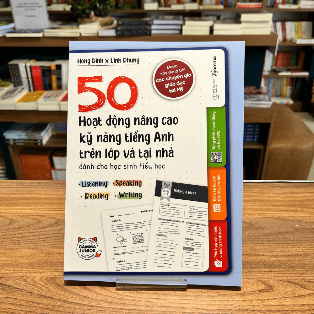 50 Hoạt động nâng cao kỹ năng tiếng anh tại nhà - dành cho học sinh tiểu học 109k