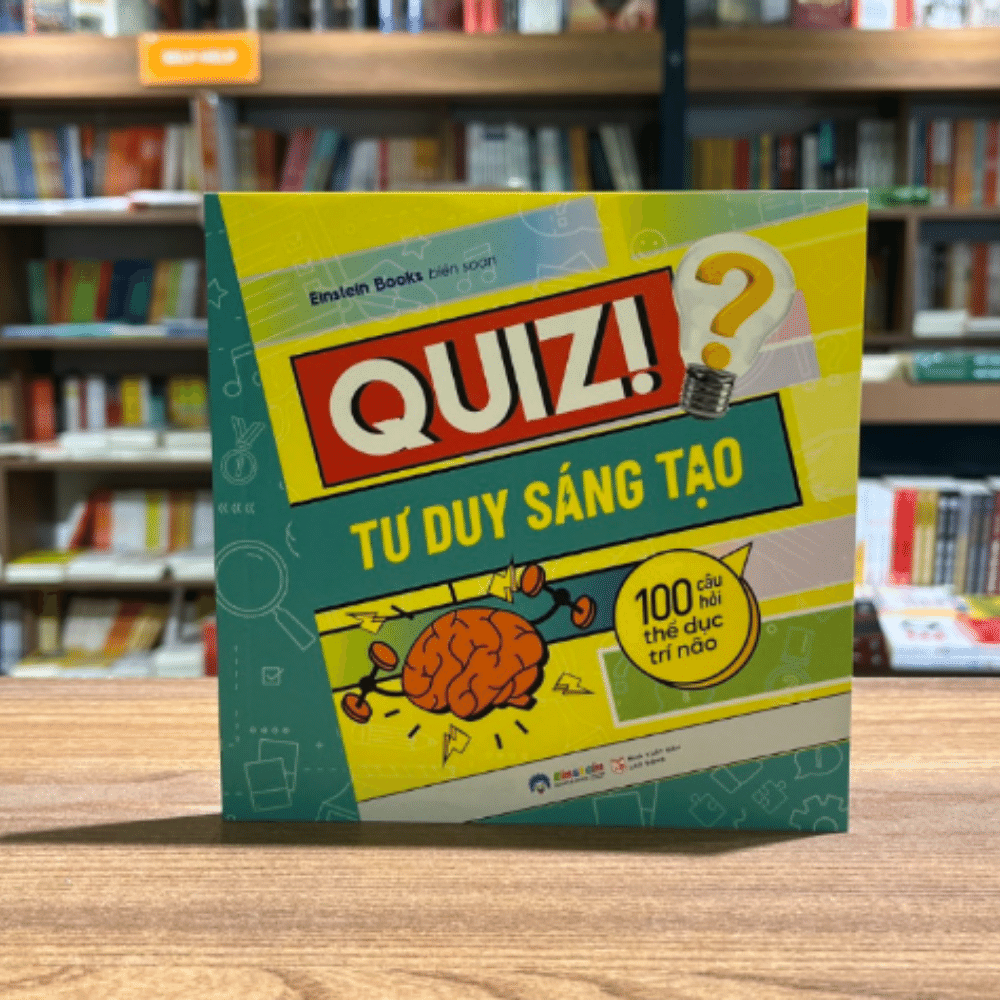 Quiz! tư duy sáng tạo: 100 câu hỏi thể dục trí não 49k