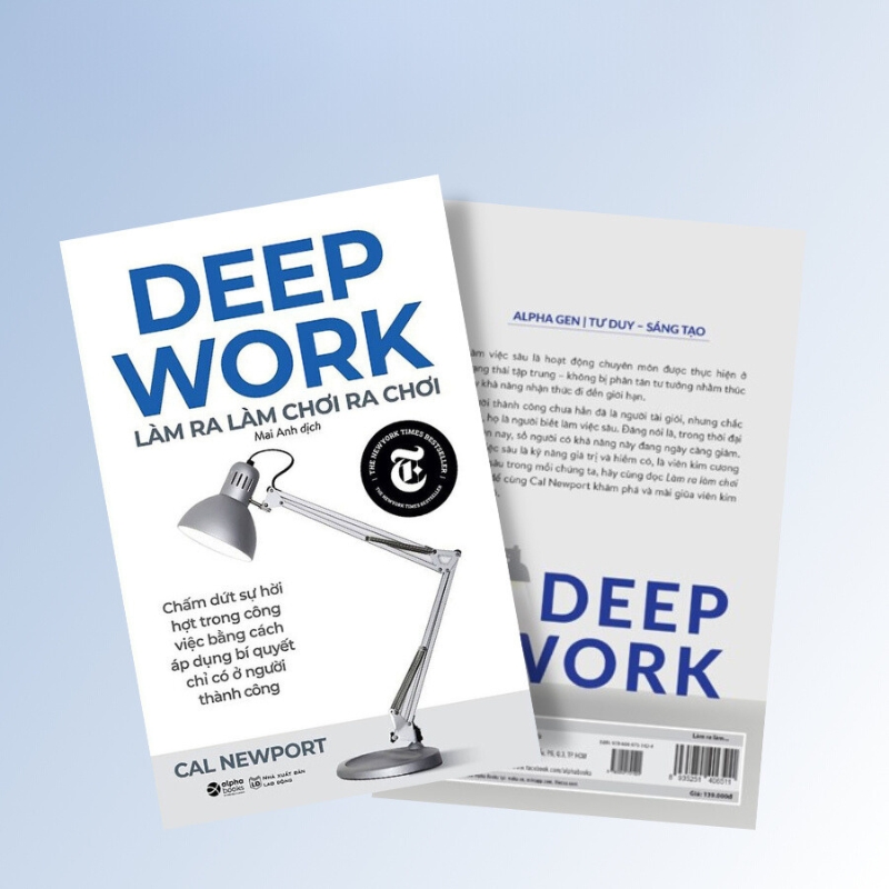 Làm Ra Làm, Chơi Ra Chơi - Chấm dứt sự hời hợt trong công việc bằng cách áp dụng bí quyết chỉ có ở người thành công (Deep Work - Cal Newport)
