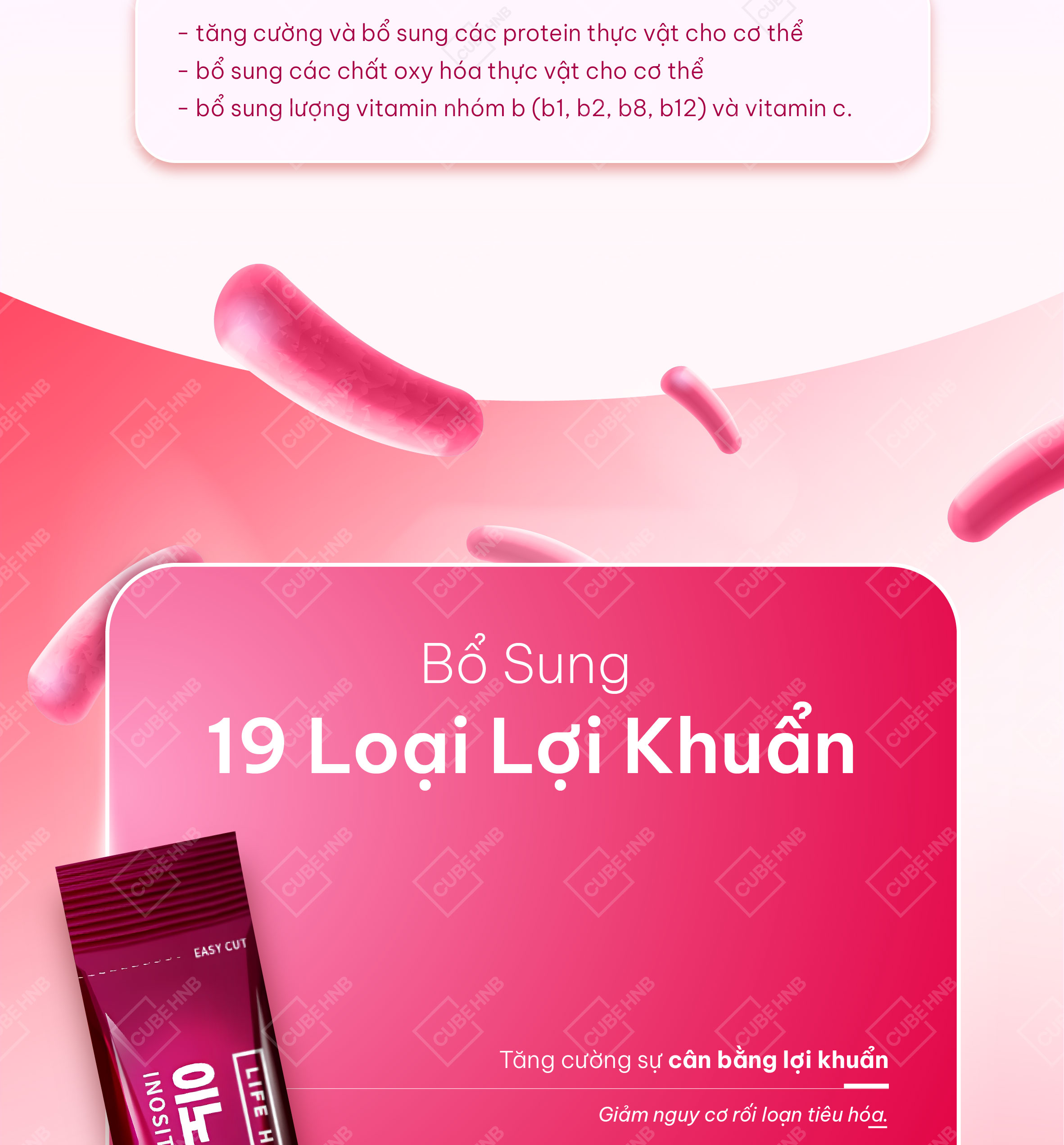 Thực phẩm bổ sung giảm Stress, giảm căng thẳng Inositol 2000