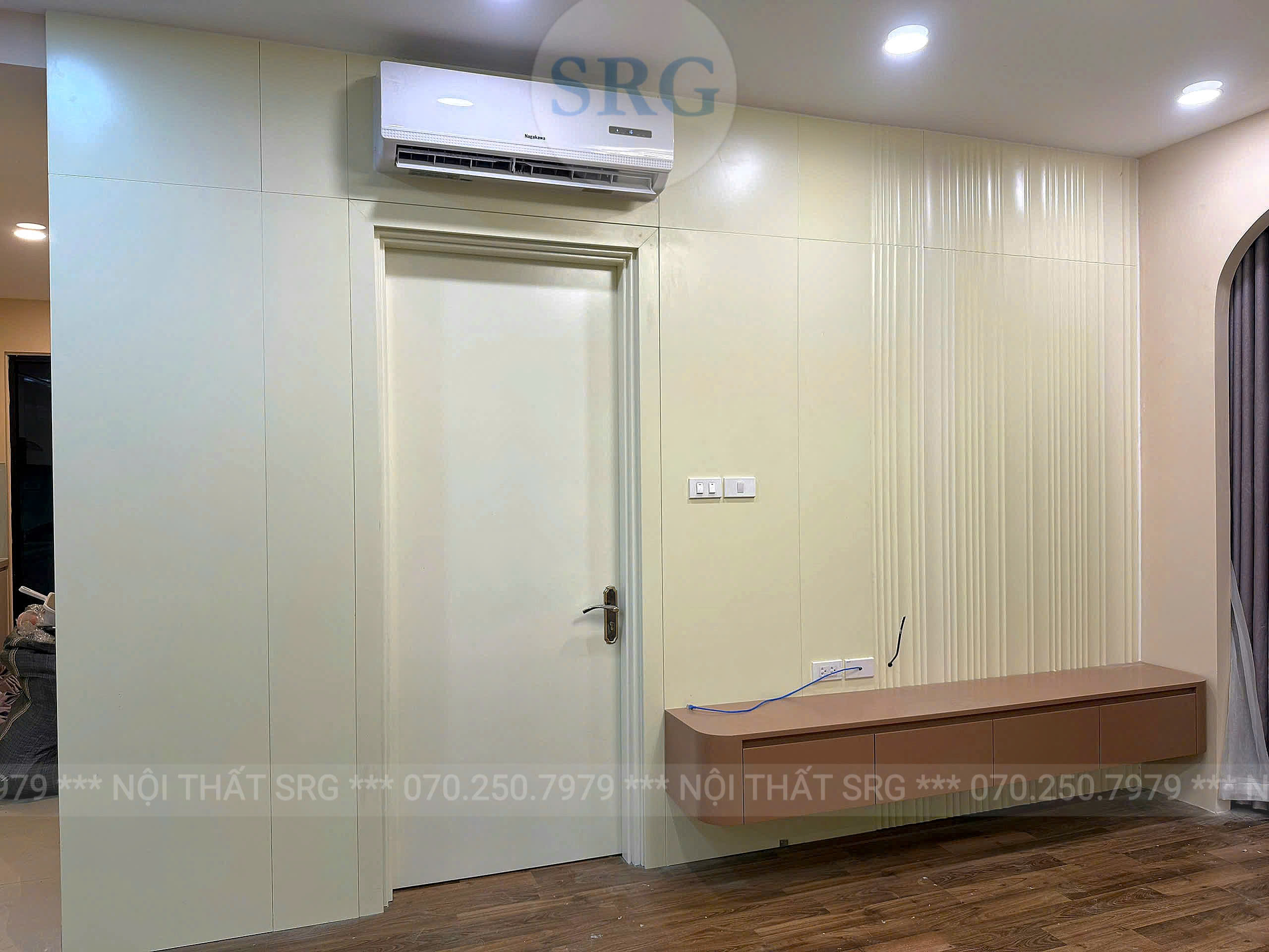 Hoàn thiện nội thất 2PN+1K - CT Chị Nhi, Hồ Tùng Mậu