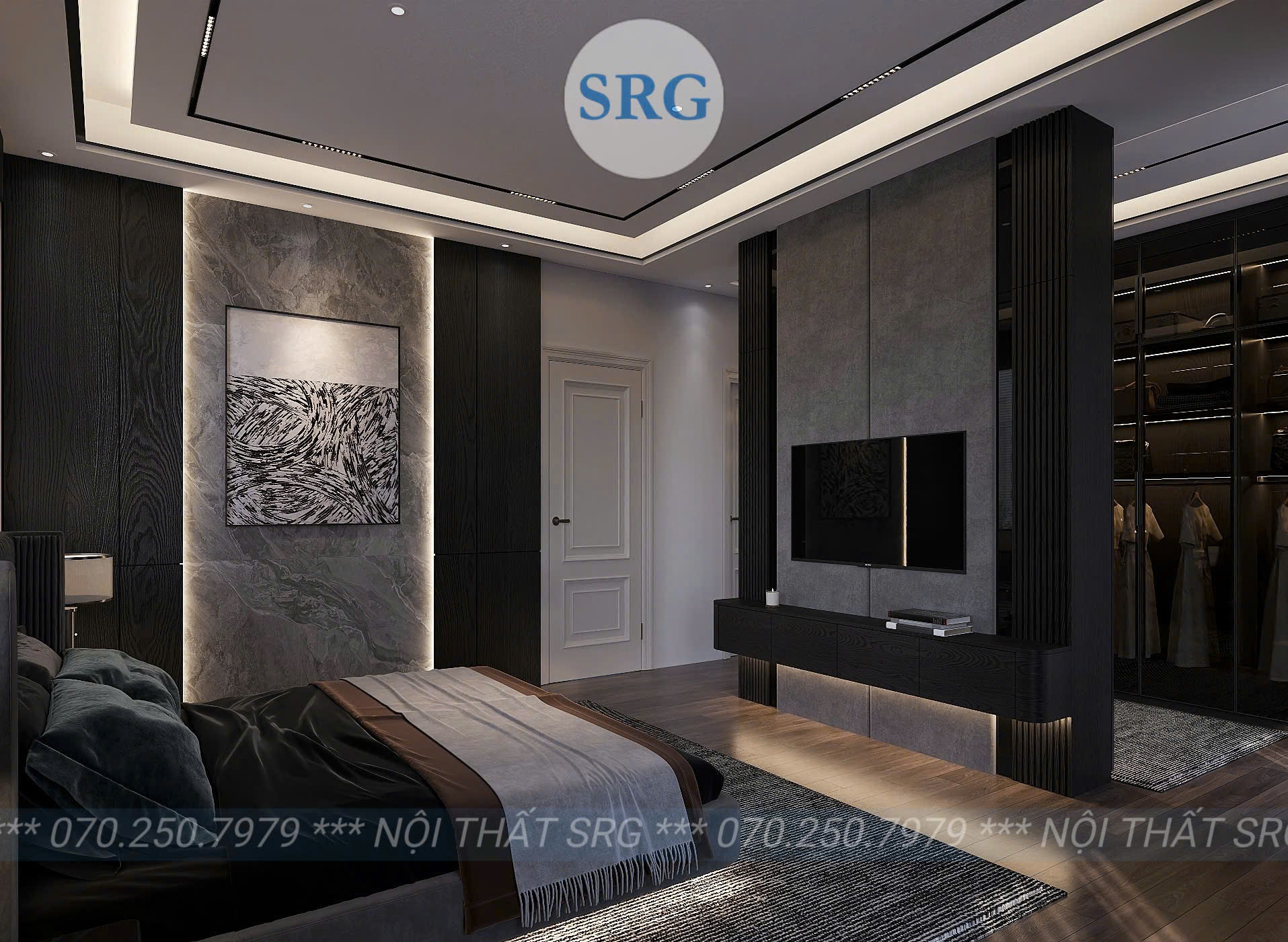 Thiết kế phòng ngủ tại Gia Lâm, Hà Nội