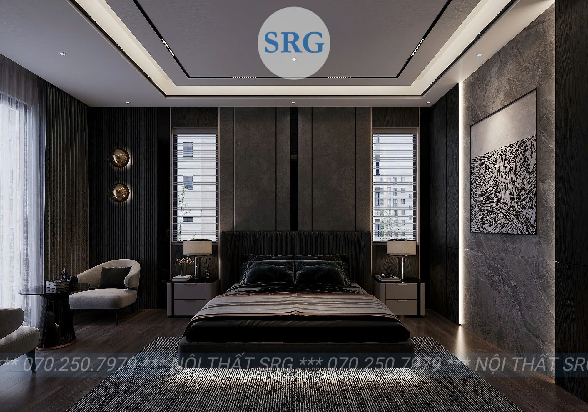 Thiết kế phòng ngủ tại Gia Lâm, Hà Nội