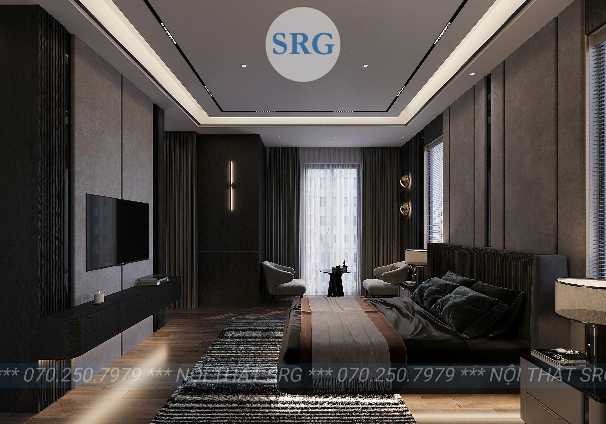 Thiết kế phòng ngủ tại Gia Lâm, Hà Nội