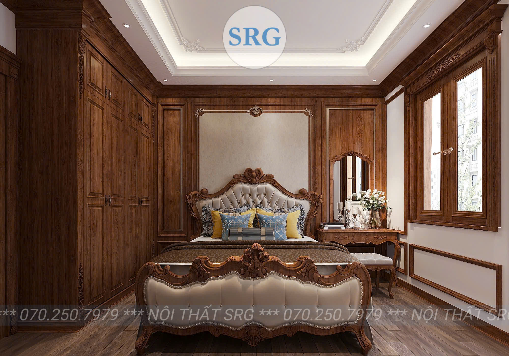 Thiết kế phòng ngủ tại Gia Lâm, Hà Nội