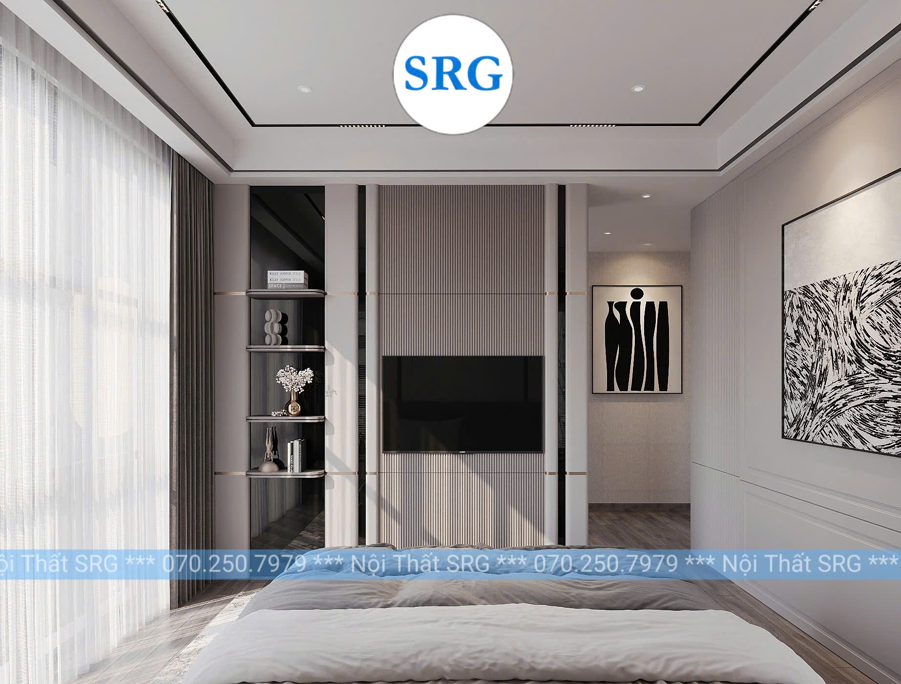 Nội Thất Phòng Ngủ - CT nhà Anh Phong, Hà Nội