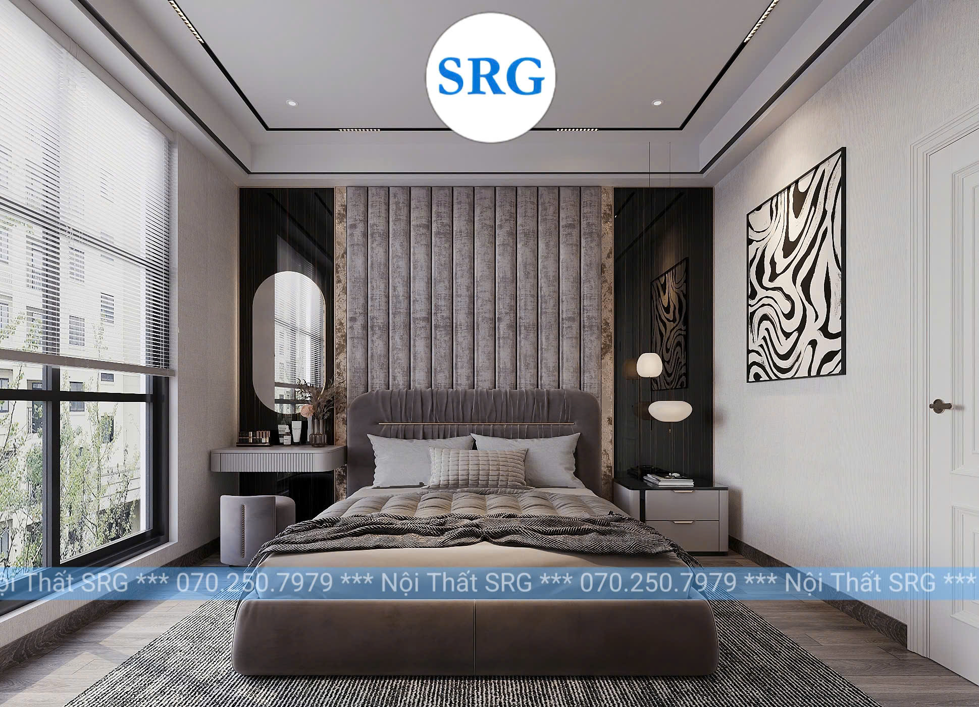 Nội Thất Phòng Ngủ - CT nhà Anh Phong, Hà Nội