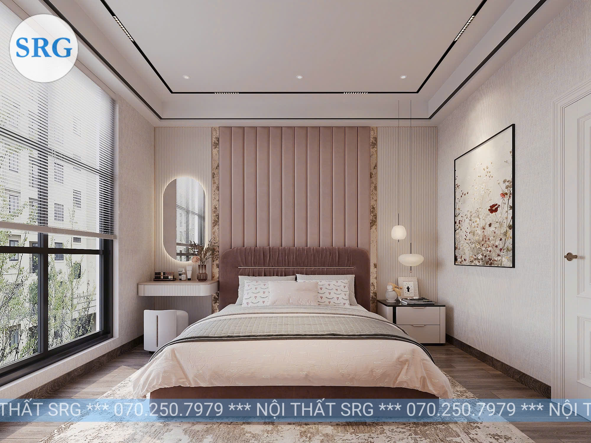 Nội Thất Phòng Ngủ - CT nhà Anh Phong, Hà Nội