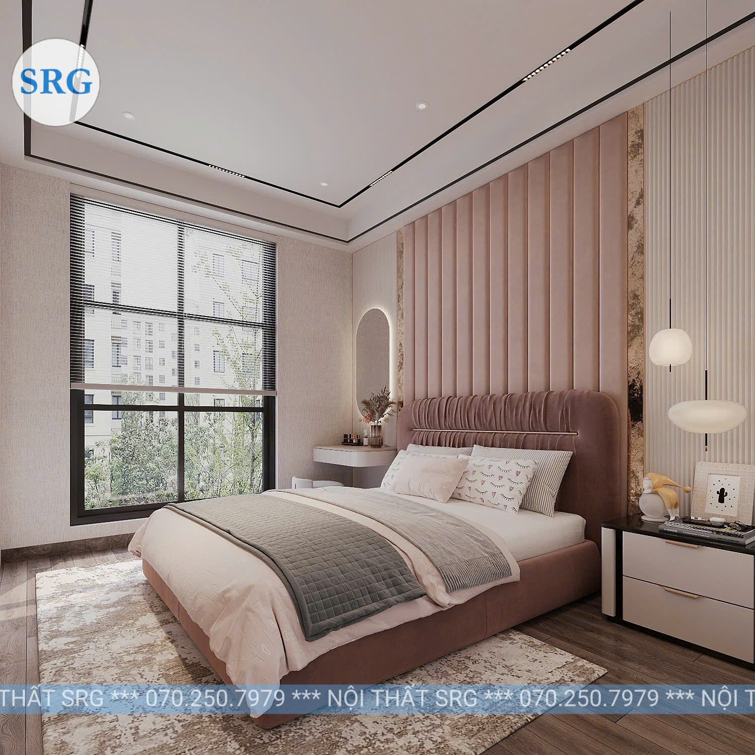 Nội Thất Phòng Ngủ - CT nhà Anh Phong, Hà Nội