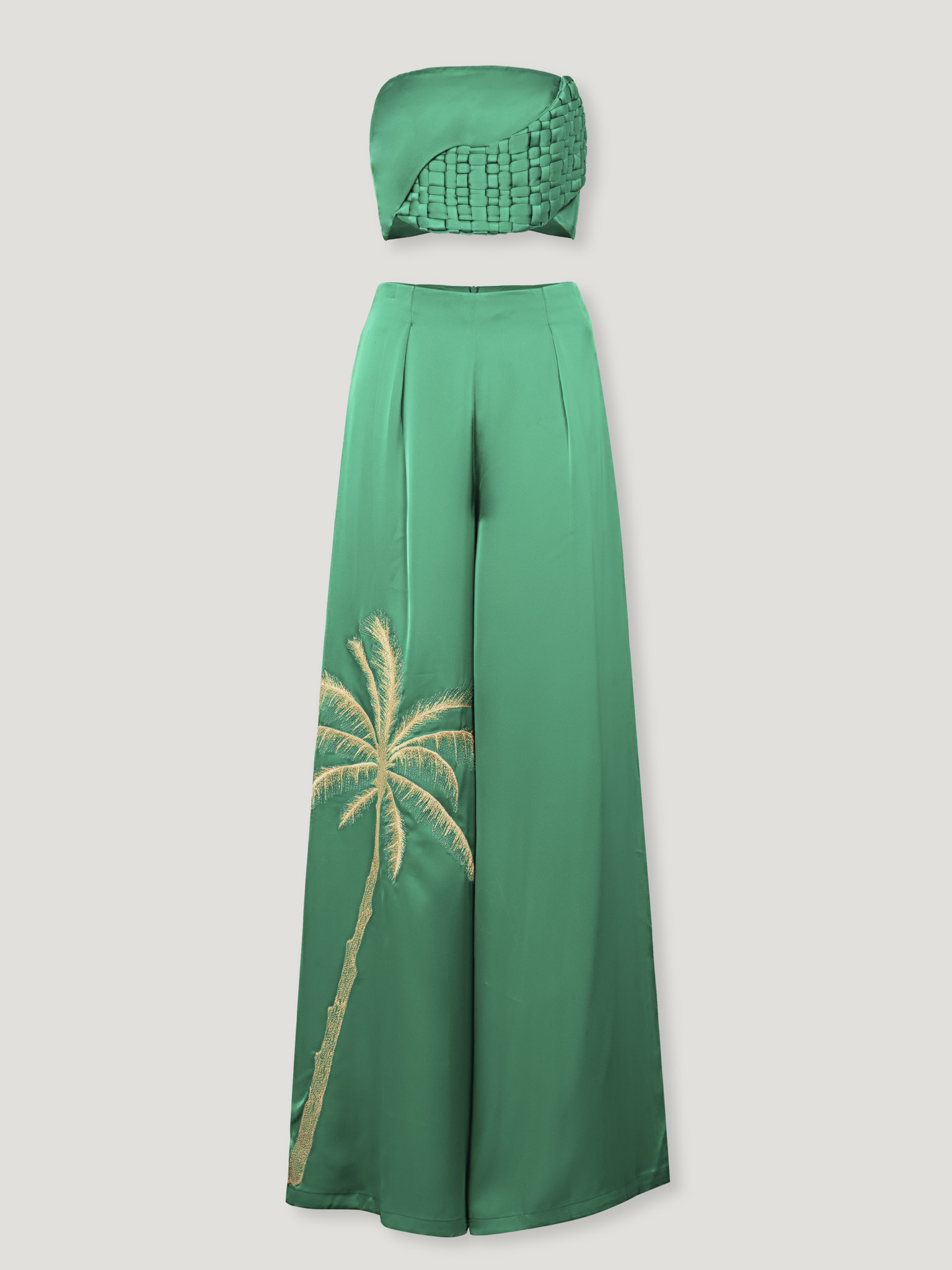 GOLDEN TREE SILK PANTS