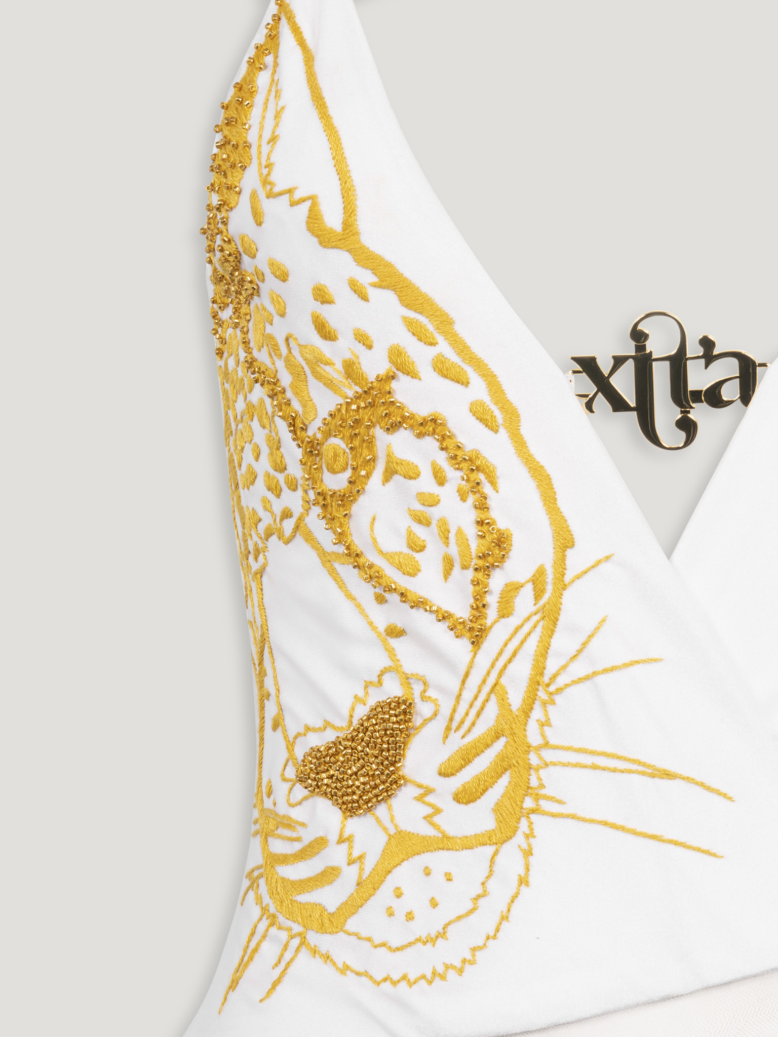 XITA GOLDEN CUT-OUT TANKINI