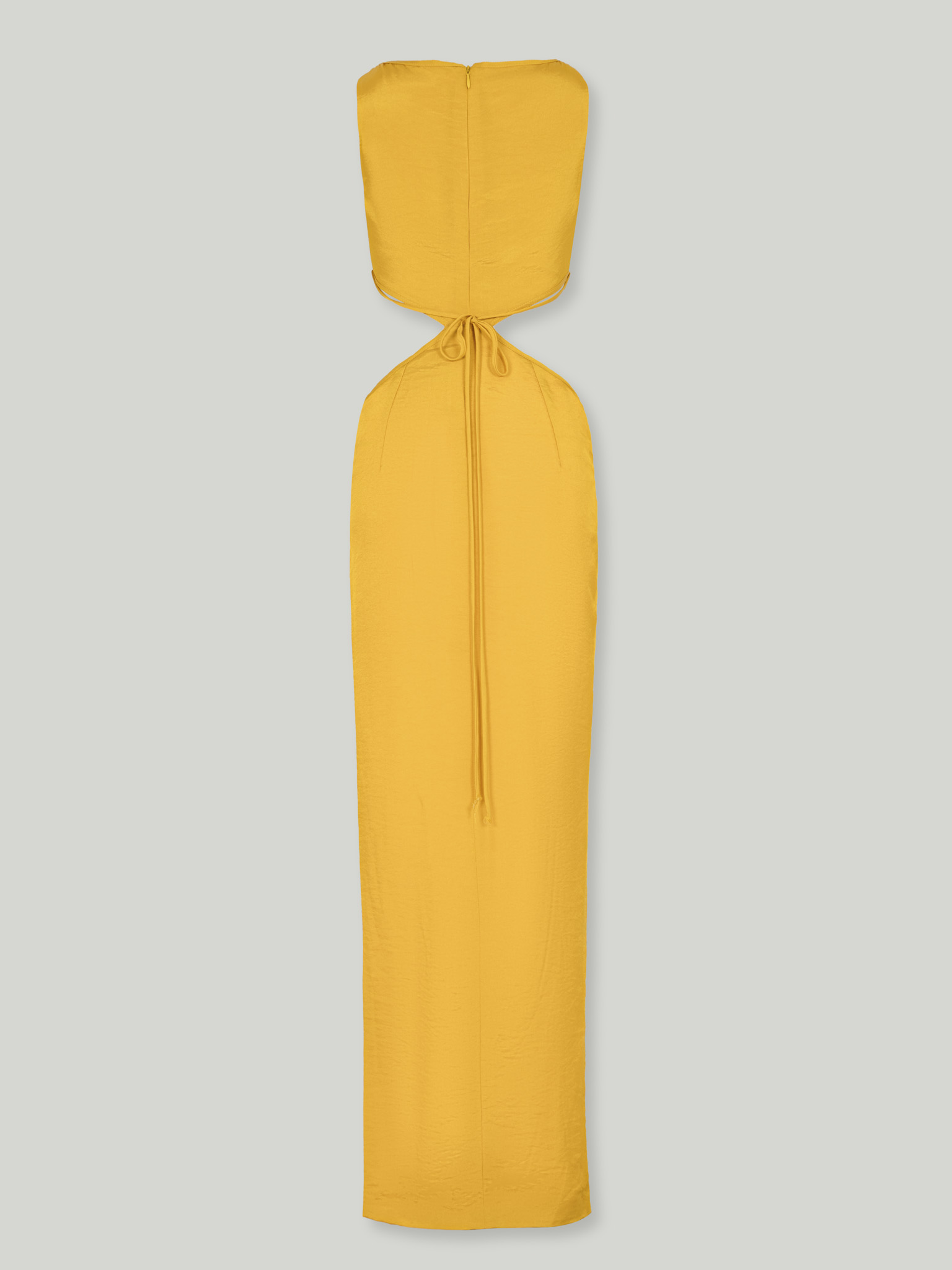 STRAPLESS CUT-OUT MAXI