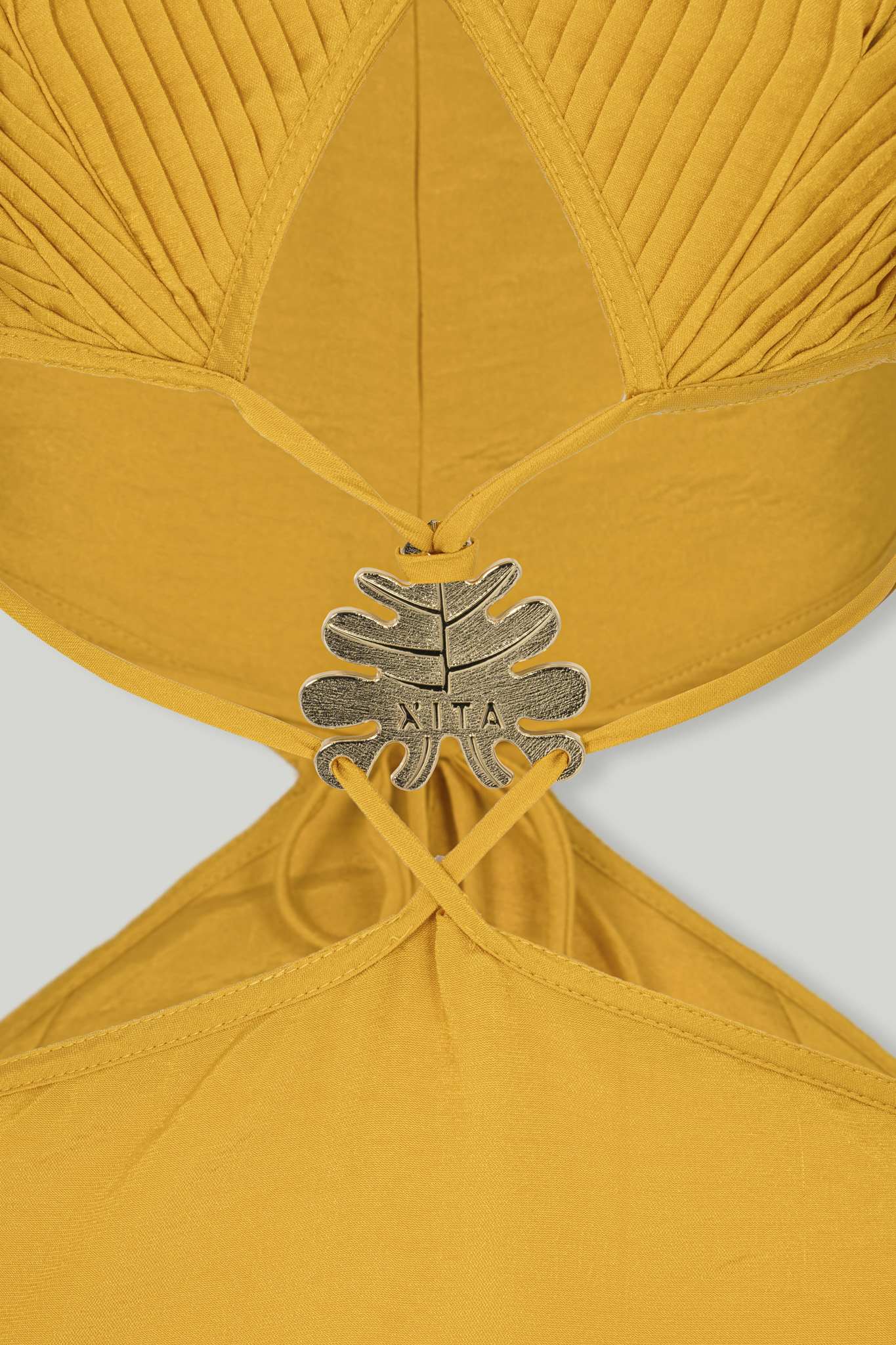 STRAPLESS CUT-OUT MAXI