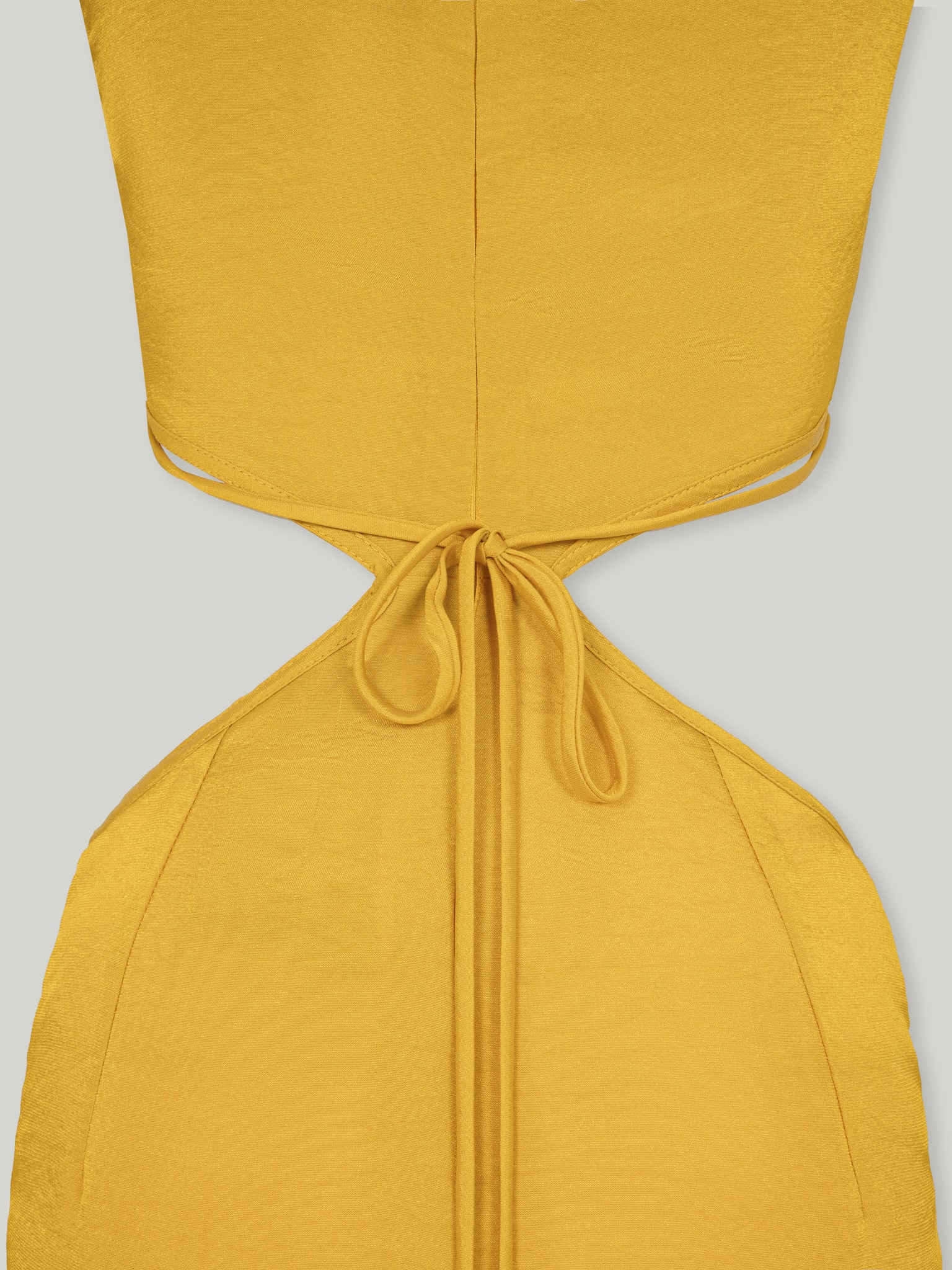 STRAPLESS CUT-OUT MAXI