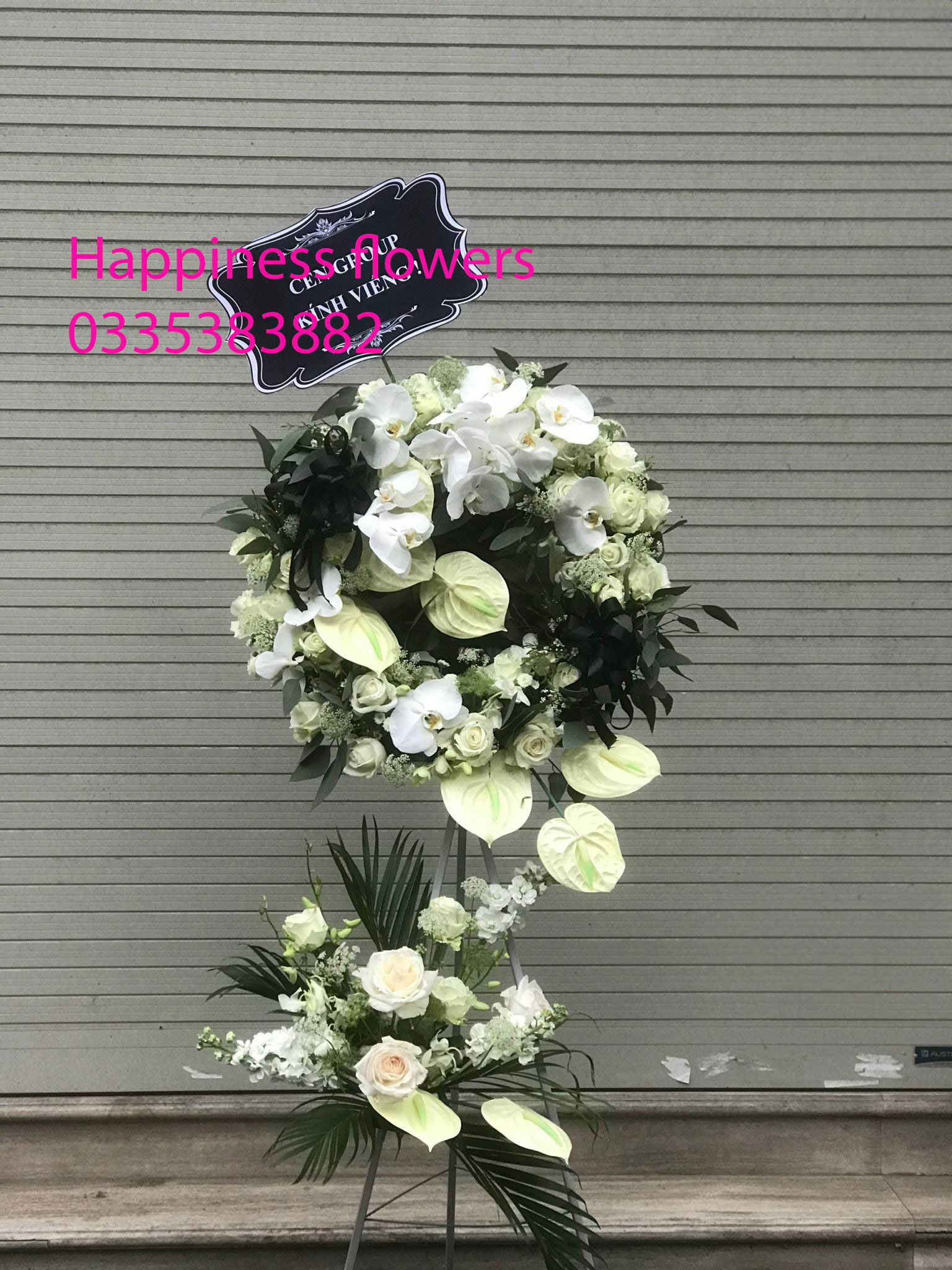 Hoa chia buồn đẹp