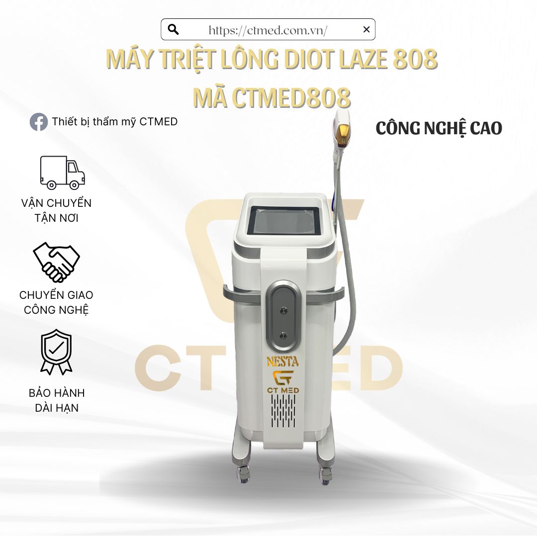 Máy triệt lông Diot Laze 808 mã CTMED808