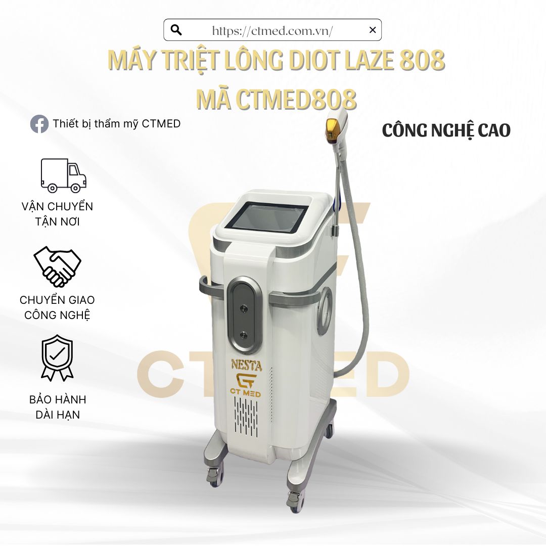 Máy triệt lông Diot Laze 808 mã CTMED808
