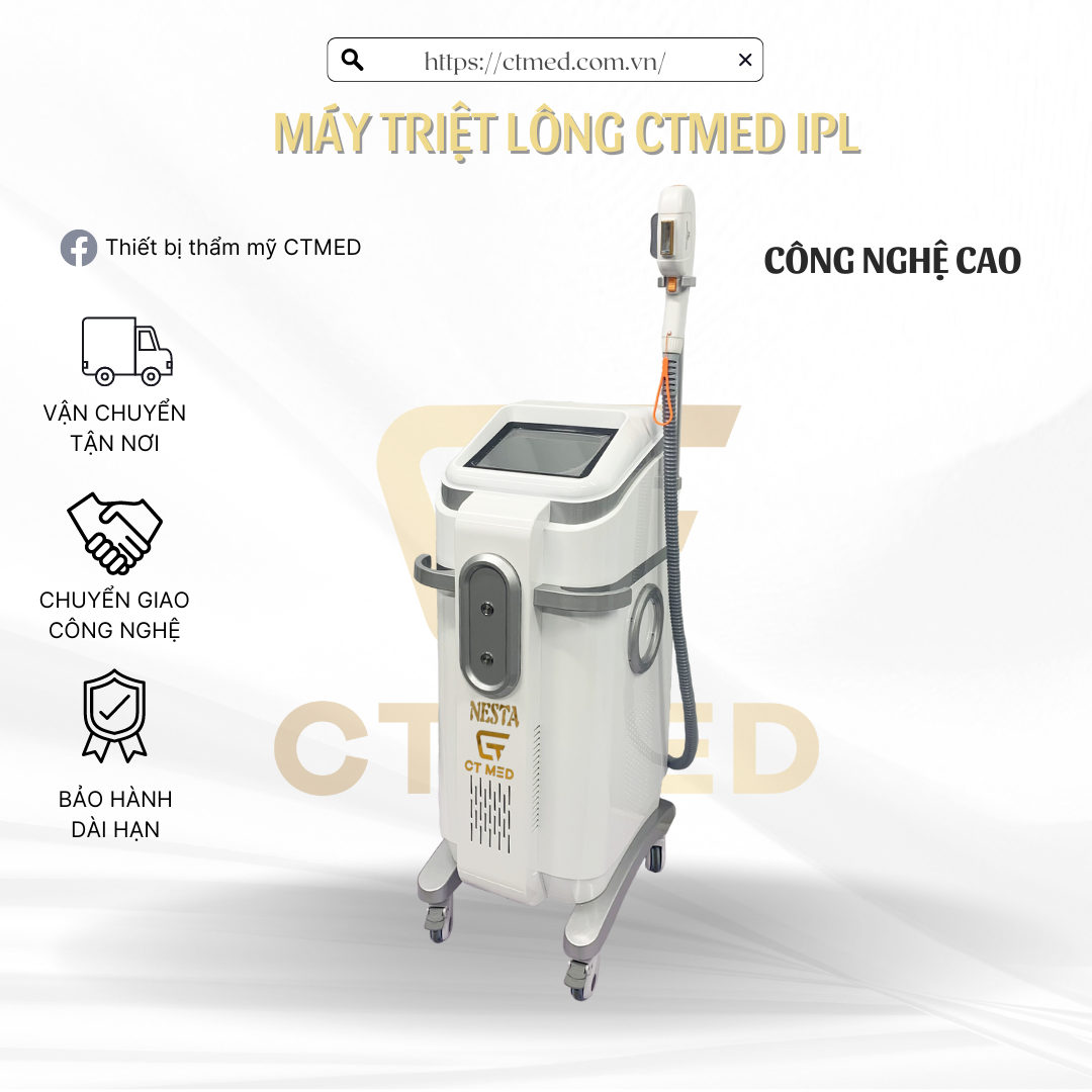 Máy triệt lông CTMED IPL