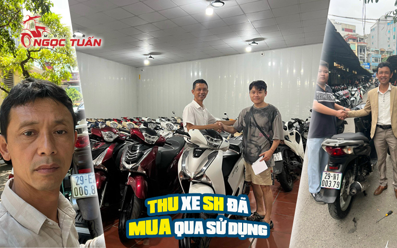 Thu mua xe Honda SH cũ Hà Nội