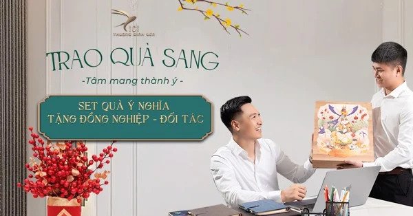 SET quà ý nghĩa dành tặng cho đồng nghiệp, đối tác