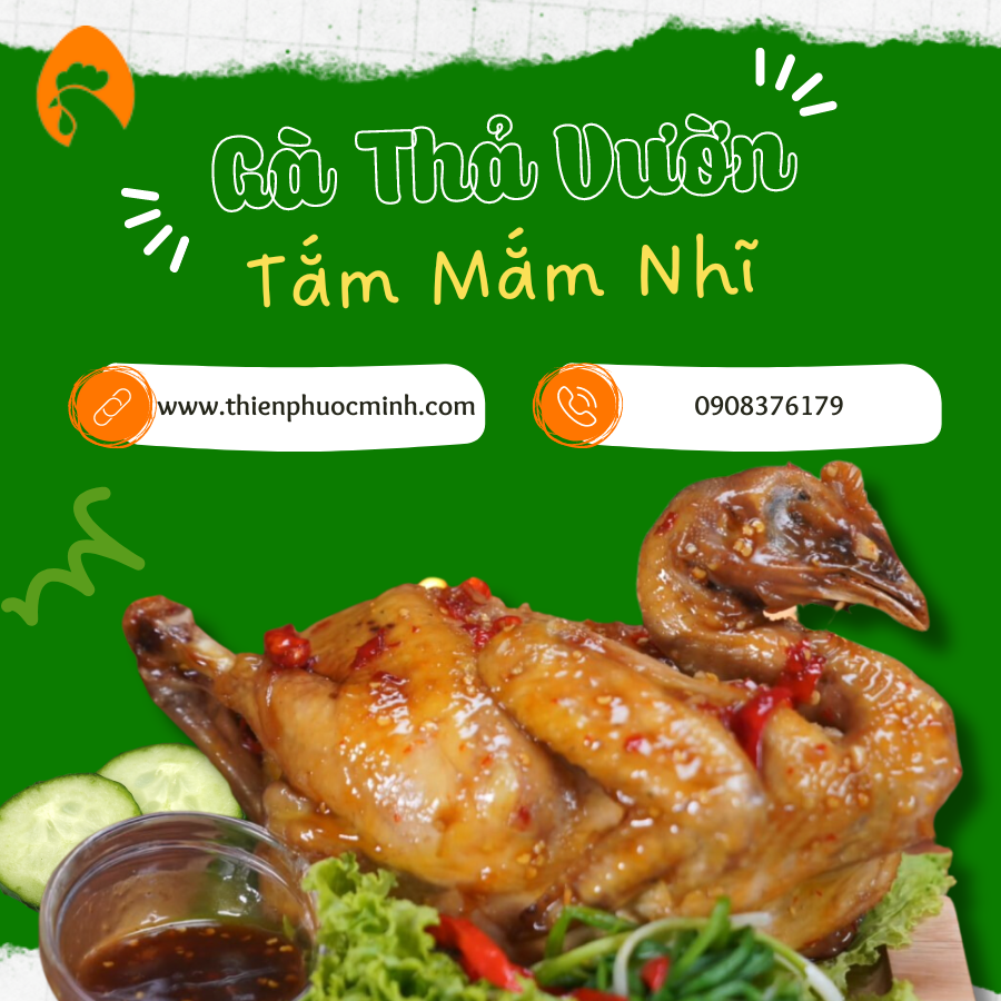 Cách Làm Món Gà Thả Vườn Tắm Mắm Nhĩ Tuyệt Đỉnh