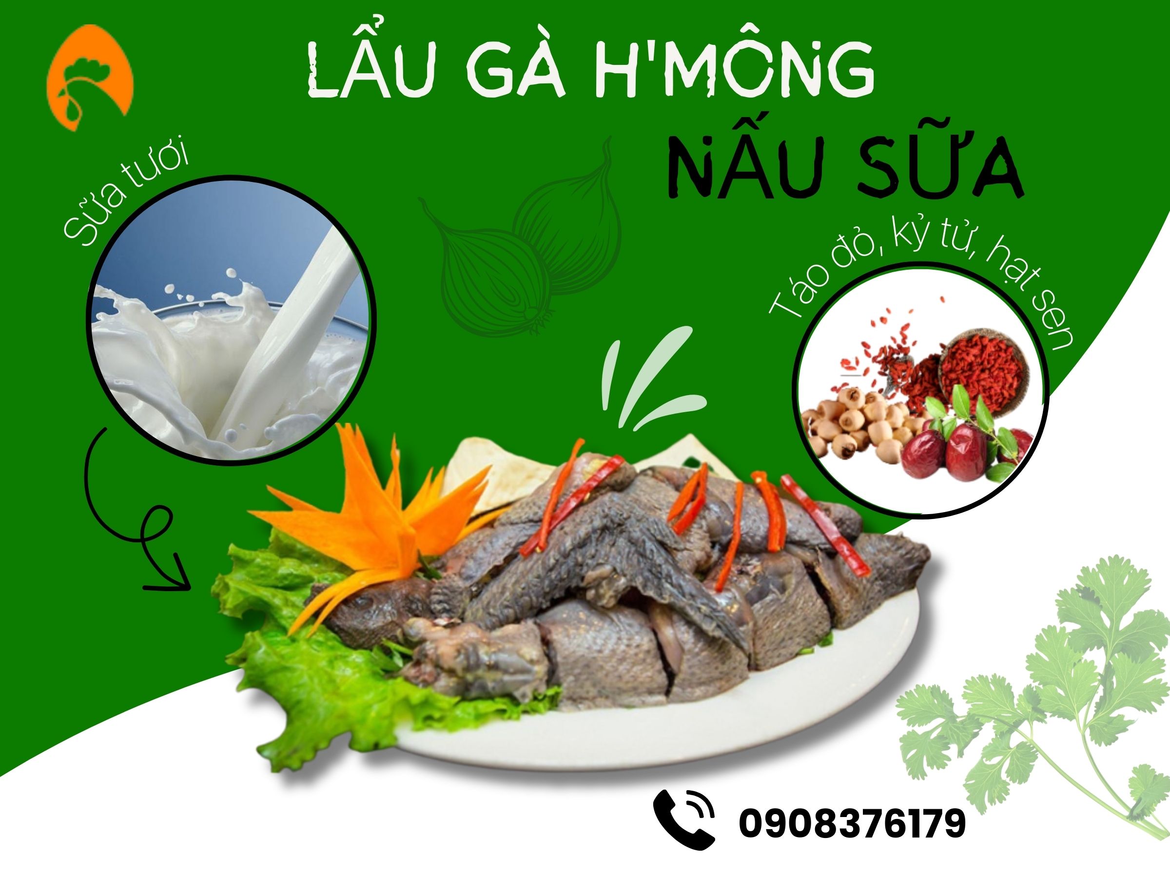 Công Thức Lẩu Gà H'Mông Nấu Sữa Bổ Dưỡng Tại Gia