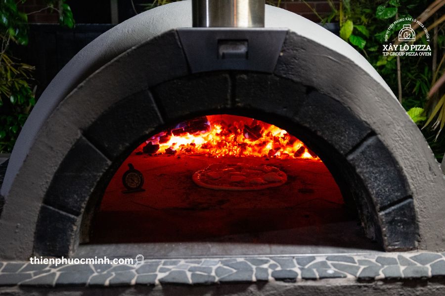 Xây lò pizza tại nhà