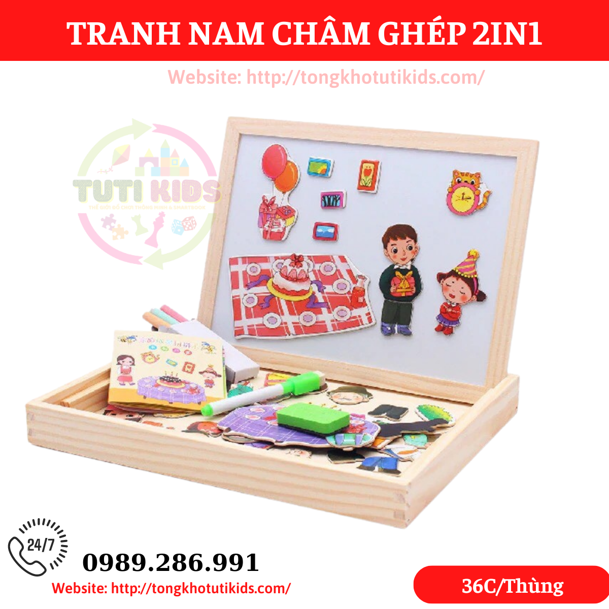 Tranh Nam Châm (36 bộ/thùng)