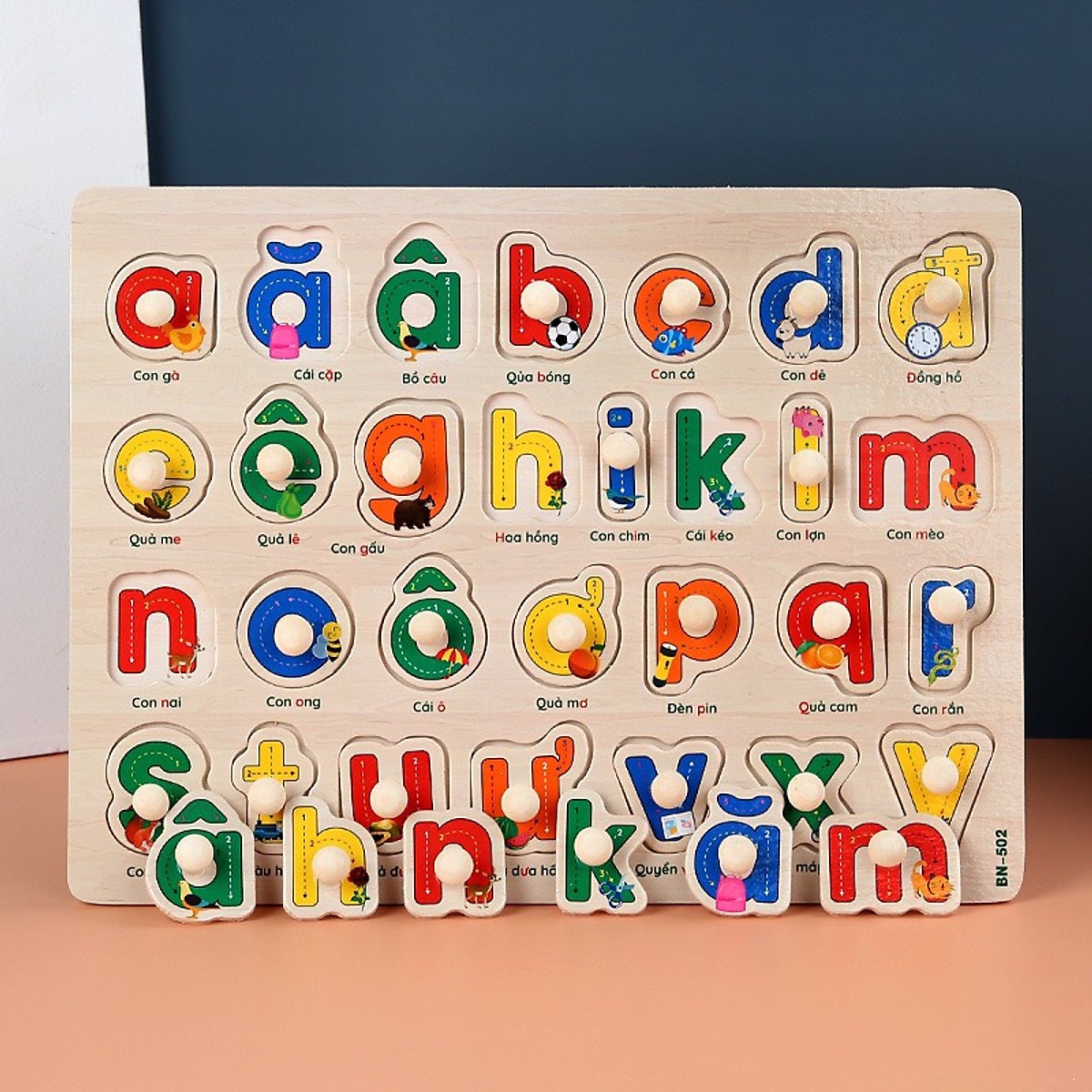 Bảng Núm Gỗ (100 bộ/thùng)