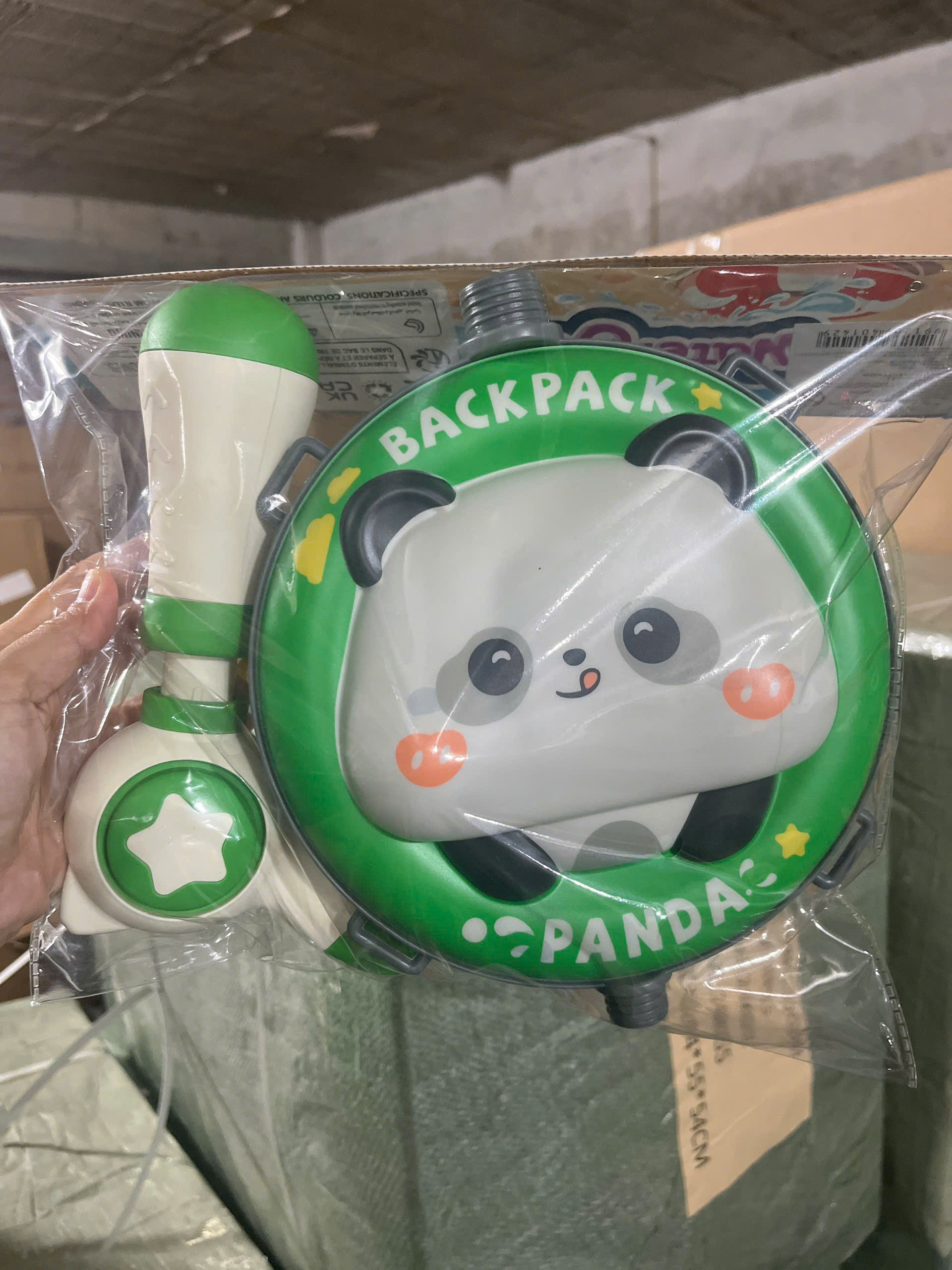 Balo phun nước GẤU TRÚC mã 316