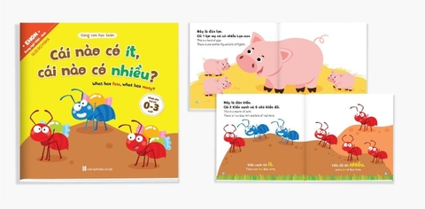 Bộ ehon toán học đầu đời cho bé từ 0-3 tuổi (bộ 8 cuốn)