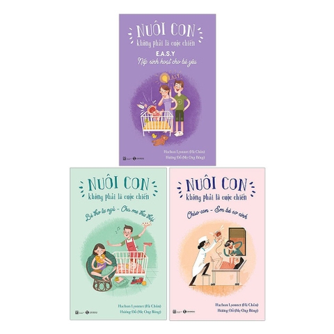 Set 3 cuốn nuôi con không phải cuộc chiến