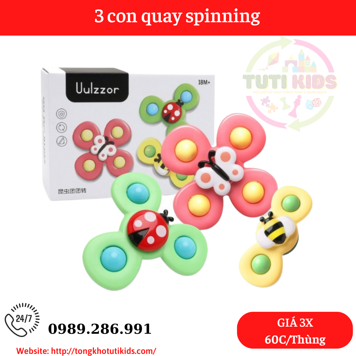 Con Quay ME-042(72 bộ/thùng)