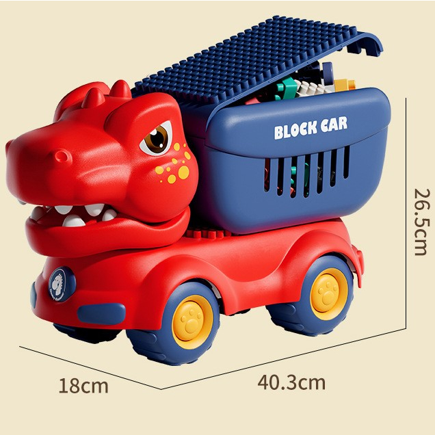 Xe tải Lego khủng long đỏ 9628(15 bộ/thùng)