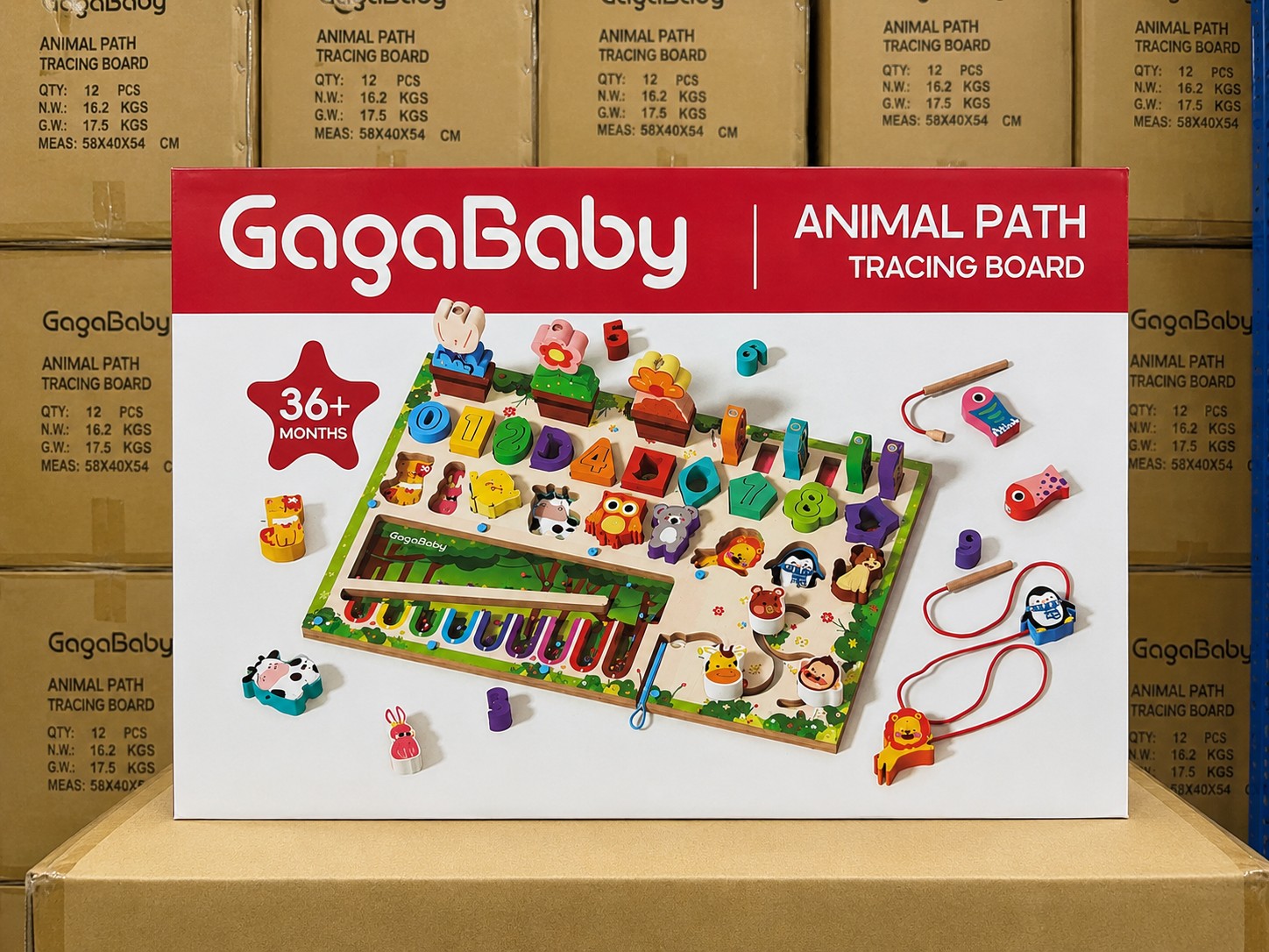Mê cung động vật GaGa BaBy mã MPB-25-02