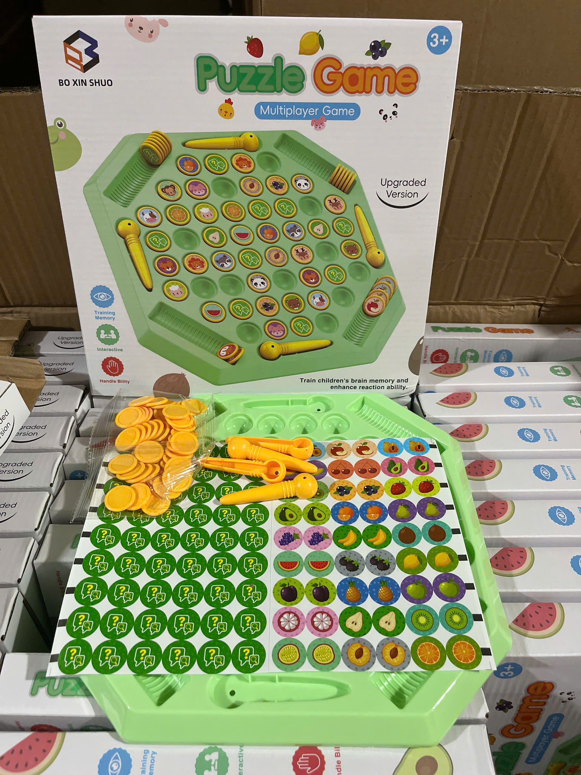 Cờ lật hoa quả/ động vật 52pcs mã B1189