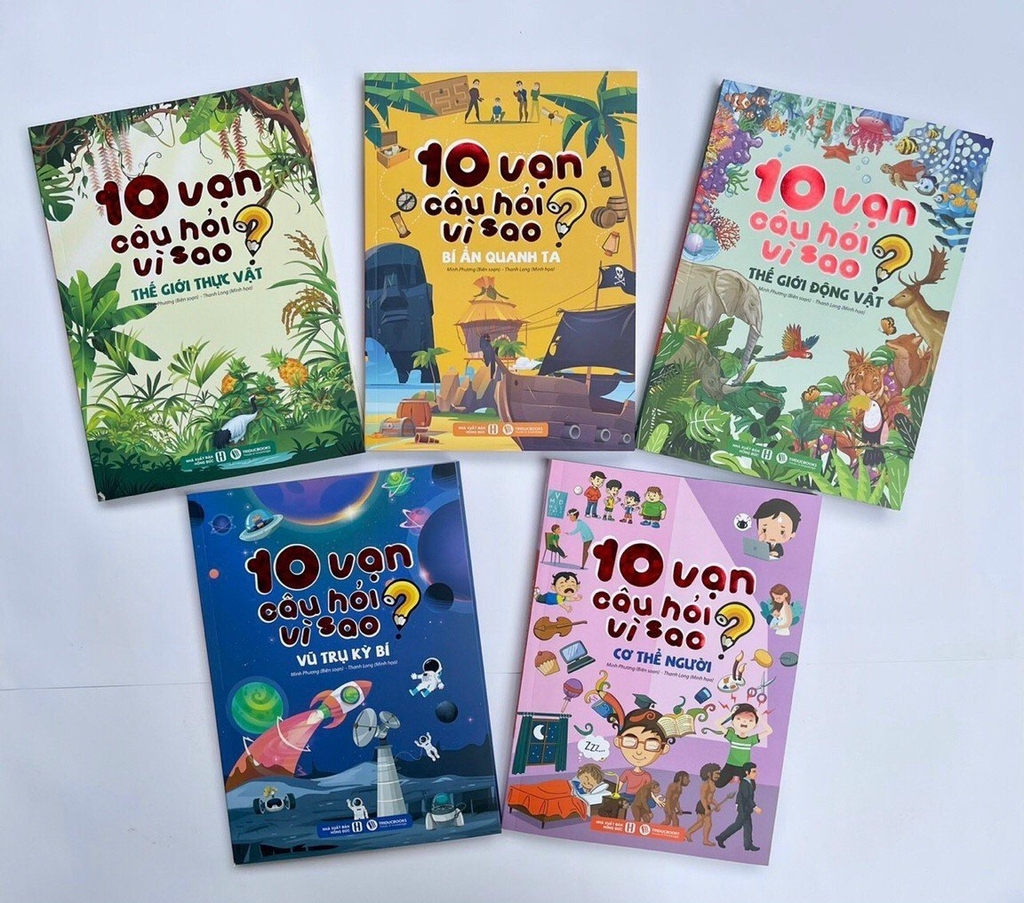 Bộ 10 vạn câu hỏi vì sao in màu