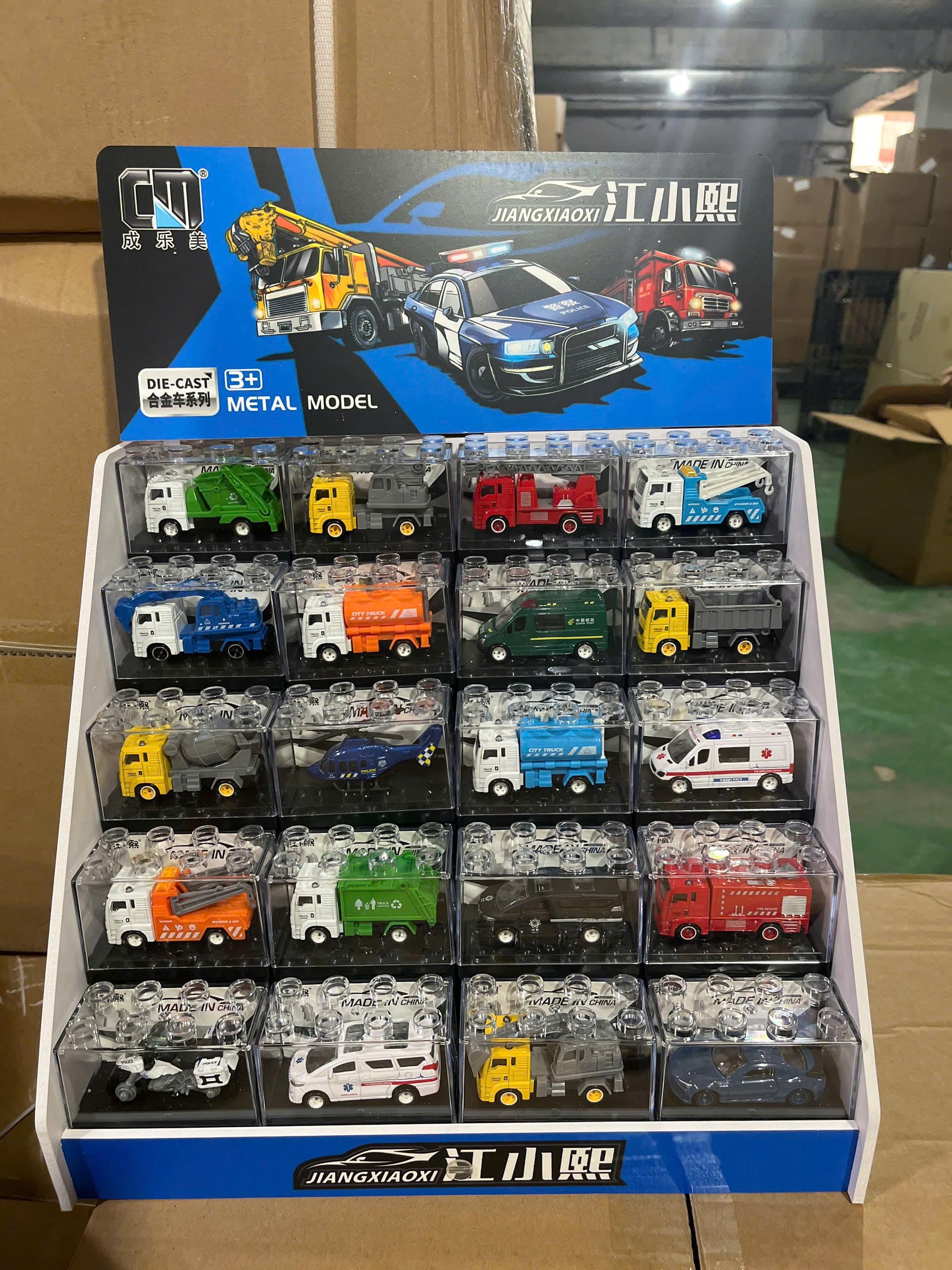 Ô tô hợp kim tỷ lệ 1:64 mã 95577-20(120 bộ/thùng)