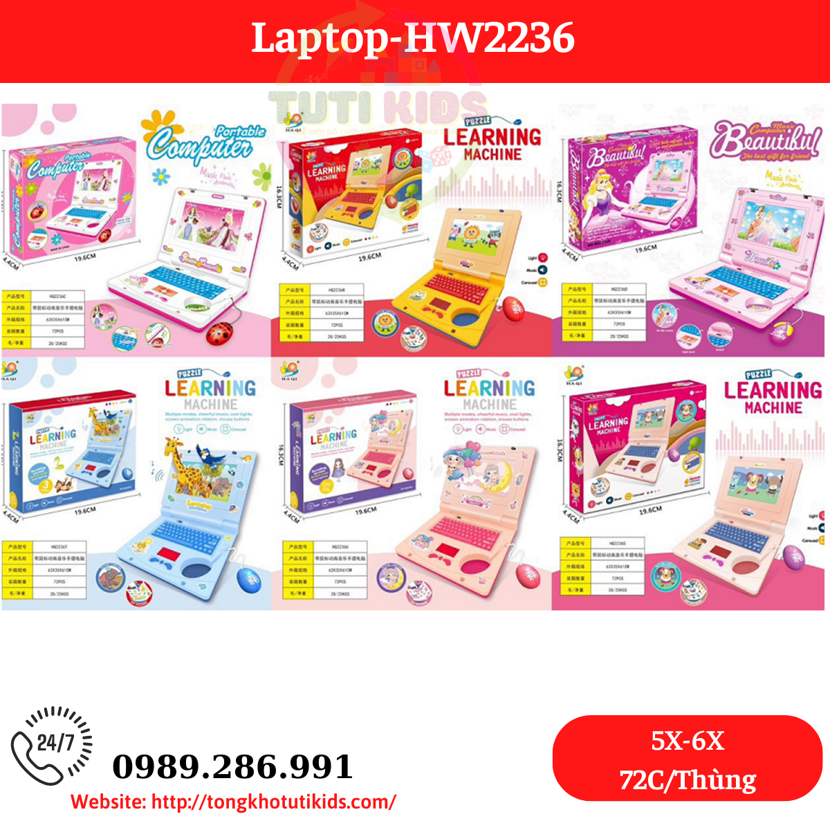 Laptop-HW2236(72 bộ/thùng)