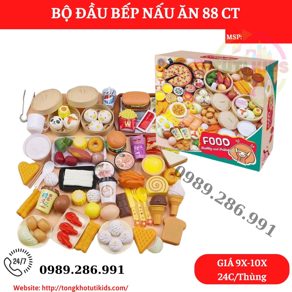 Nấu ăn 88ct(24 bộ/thùng)