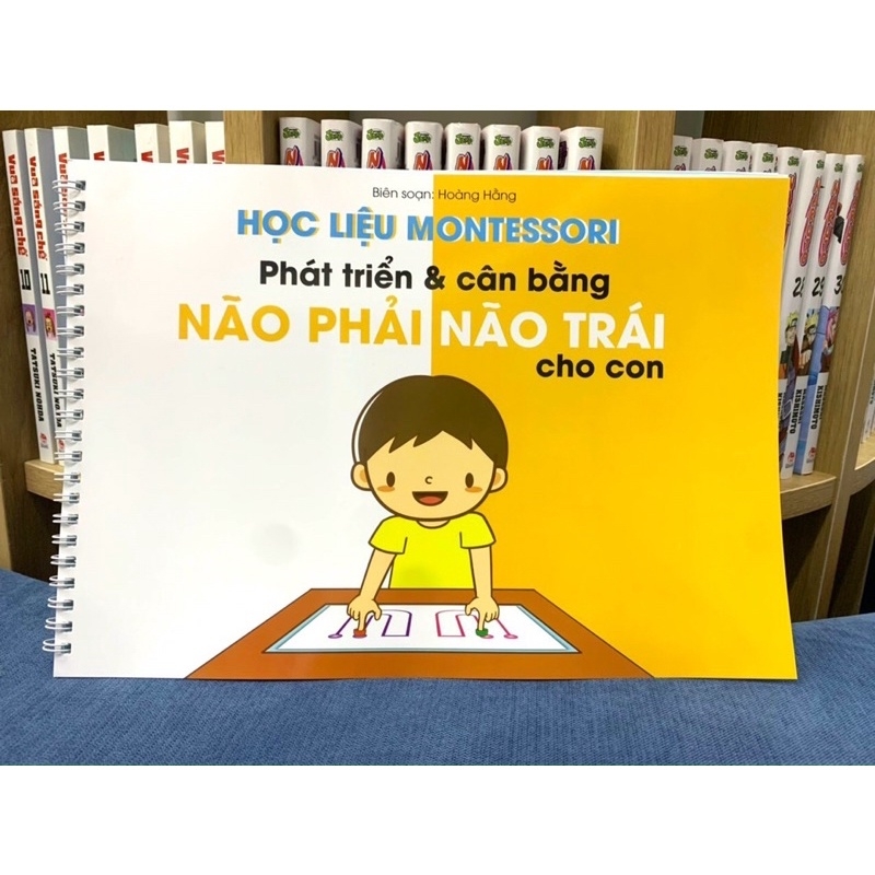 Bộ cân bằng não trái não phải tặng kèm 2 bút có đầu xóa