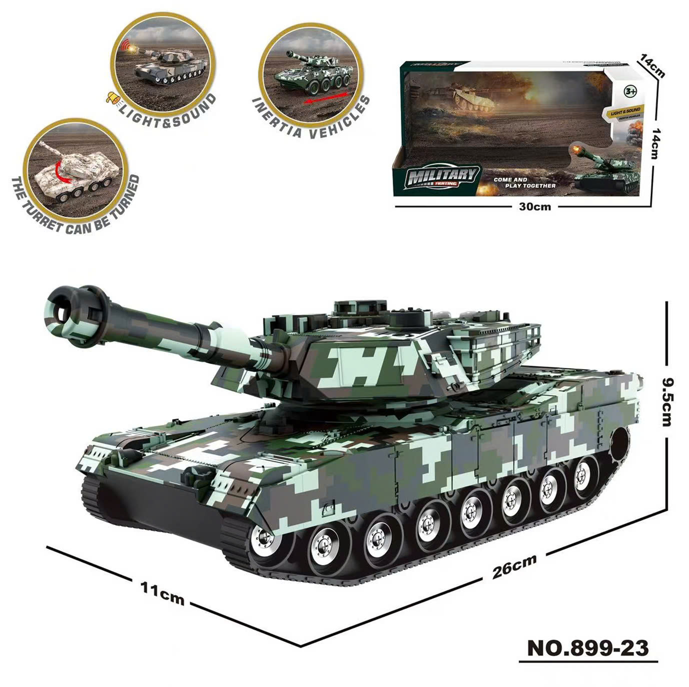 Xe tăng mã 899-23(60 bộ/thùng)