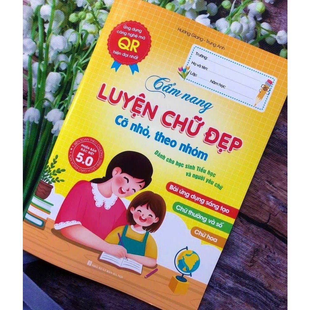 Cẩm nang luyện chữ đẹp cỡ nhỏ theo nhóm