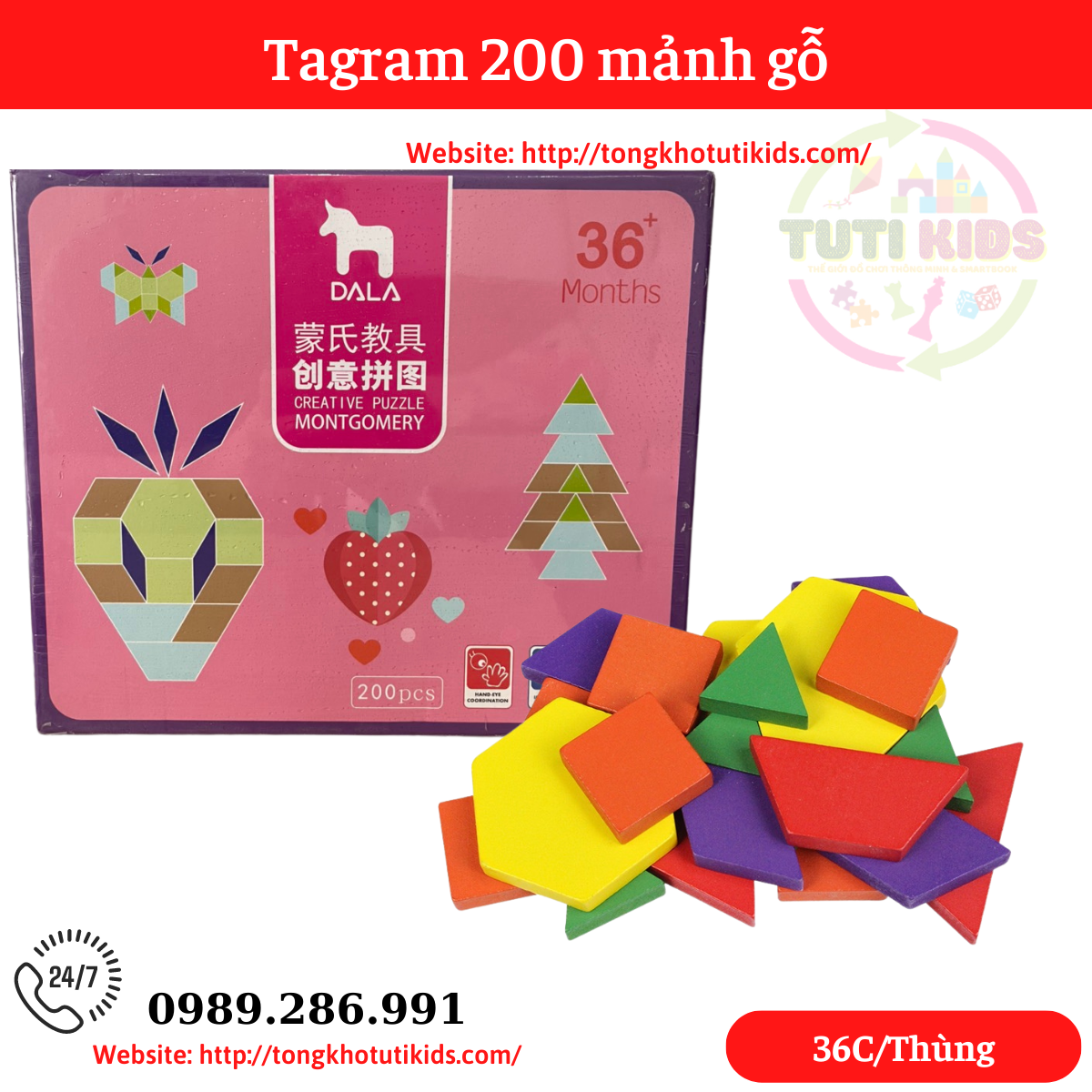 Targram 200m ( bộ/thùng)