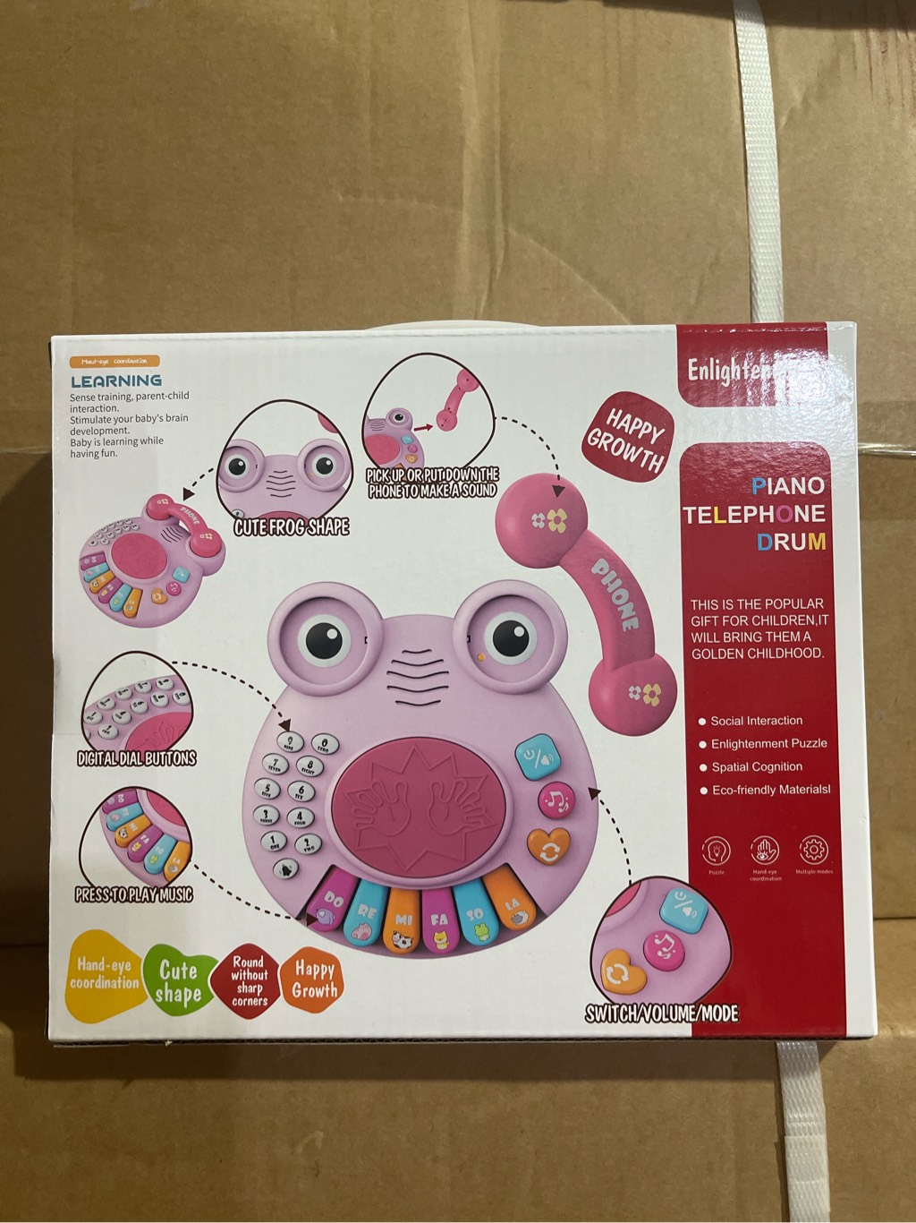 Điện thoại đàn con ếch 368-84B/368-84R (36b/thùng)