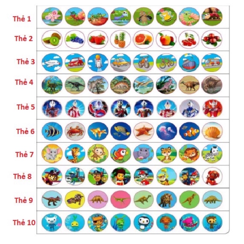 Đèn Pin( 80 hình)(240 bộ/thùng)