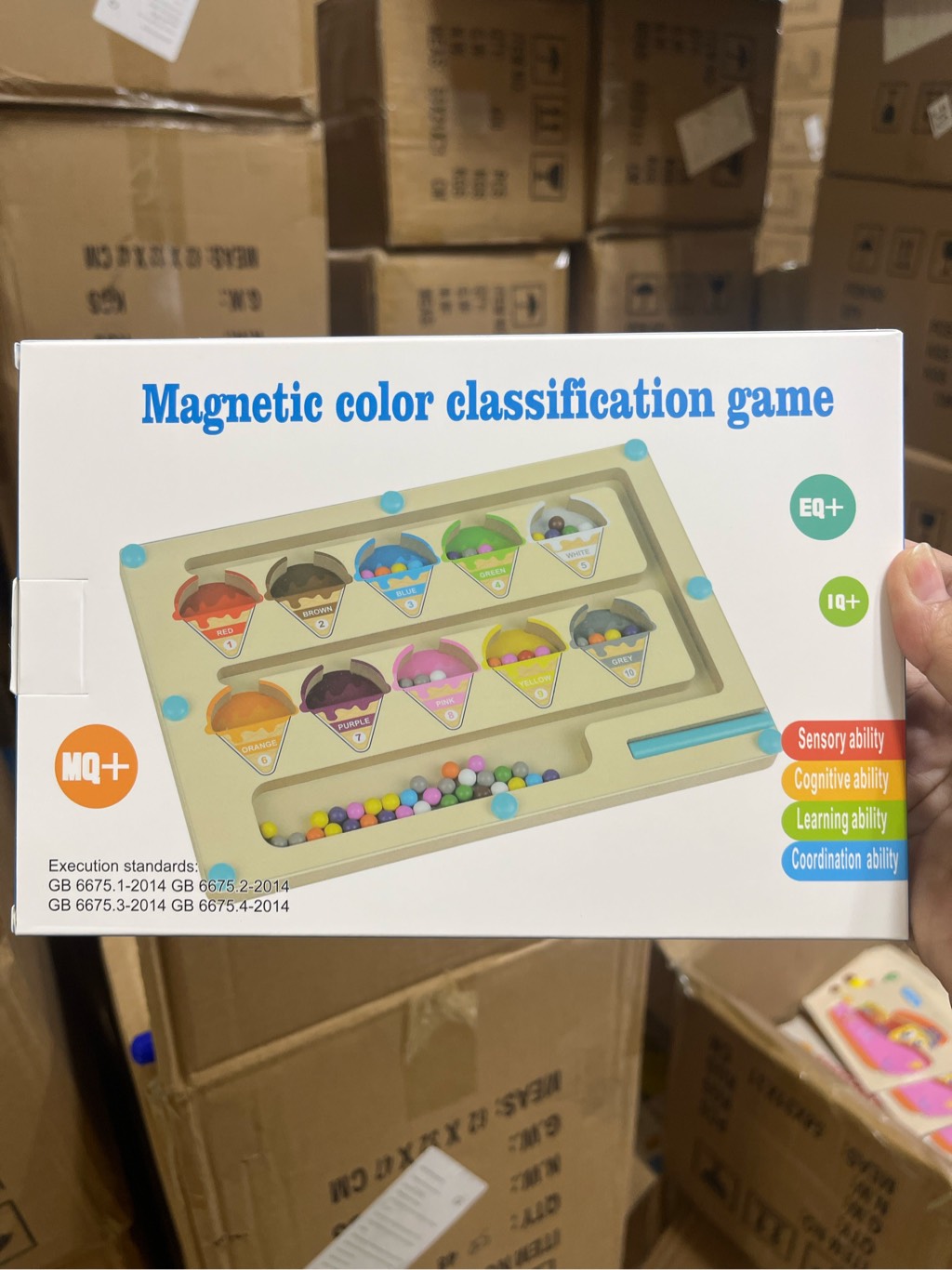 Mê cung từ tính 4 hình mã YQTMG