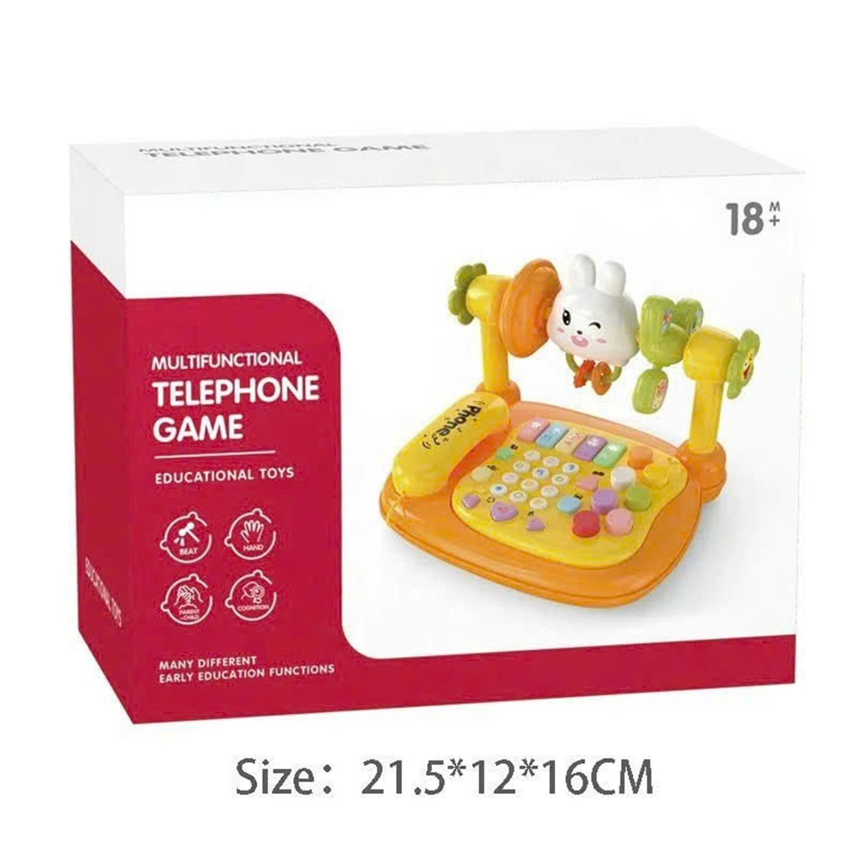 Điện thoại bàn thỏ có đàn mã YL78927(48 bộ/thùng)