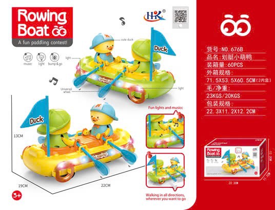 Vịt chèo thuyền mã 676B(60 bộ/thùng)